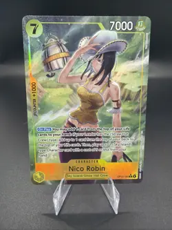 NICO ROBIN | OP15-109 | ALT ART | ADVENTURE ON KAMI’S ISLAND | ONE PIECE TCG - Image 1