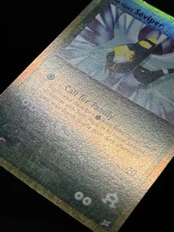 Team Aqua's Seviper 17/95 RS Team Magma vs Team Aqua Reverse Pokemon Card MP - Image 2
