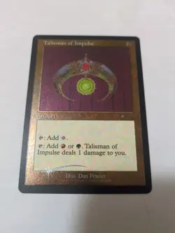 Talisman of Impulse (Retro Frame) (Foil Etched) Secret Lair Drop Foil - Image 1