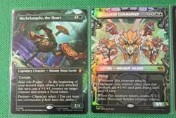 MTG TMNT 65 Card Lot (5 MYTHIC, 10 RARE, 20U, 30C) Michelangelo Triceraton P7 - Image 1