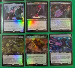 MTG TMNT 65 Card Lot (5 MYTHIC, 10 RARE, 20U, 30C) Michelangelo Triceraton P7 - Image 5