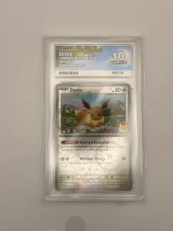 Pokemon TCG Eevee 074/131 Pokemon Day Stamped Promo ACE 10 - Image 1