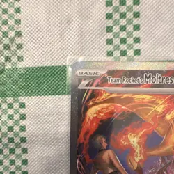 Pokemon Team Rocket's Moltres EX 229/182 Destined Rivals Ultra Rare Holo - Image 3