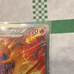 Pokemon Team Rocket's Moltres EX 229/182 Destined Rivals Ultra Rare Holo - Image 4