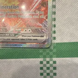 Pokemon Team Rocket's Moltres EX 229/182 Destined Rivals Ultra Rare Holo - Image 5