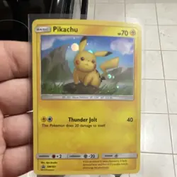 Pokemon Pikachu SM183 SM Promo Holo Basic English Card - Image 1