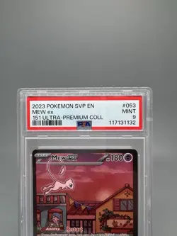 Mew EX 2023 Pokemon #53 SVP EN 151 Ultra Premium Collection PSA 9 - Image 2