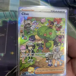 Pokemon TCG Clive 236/091 Paldean Fates Special Illustration Rare Card SIR NM - Image 5