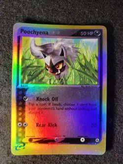 Pokemon - Ruby & Sapphire - Poochyena 64/109 Reverse Holo - Image 1