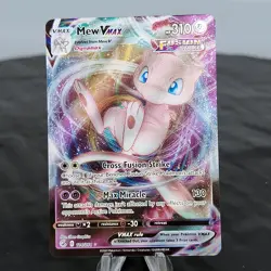 Pokemon Mew VMAX Fusion Strike 114/264 Ultra Rare Full Art Holo SWSH NM ✨ - Image 1