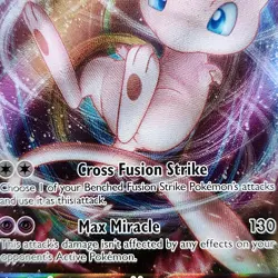 Pokemon Mew VMAX Fusion Strike 114/264 Ultra Rare Full Art Holo SWSH NM ✨ - Image 5