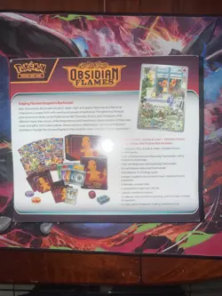 Pokemon Scarlet & Violet Obsidian Flames ETB Pokemon Center Edition - Image 3
