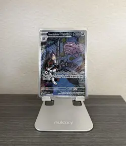 Pokemon Destined Rivals Team Rocket's Weezing 199/182 Illustration Rare - Image 1