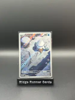 Pokemon TCG Snover 140/132 Full Art Illustration Rare Holo Mega Evolution - Image 1