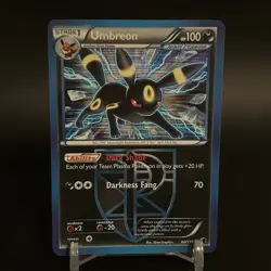 2013 Umbreon Holo Black & White Plasma Freeze 64/116 Pokemon - Image 3