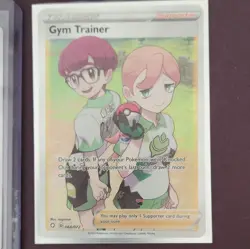 Pokemon Trainer Supporter Full Art Holo Lot (4) Judge, Flannery, Giovanni - Image 3