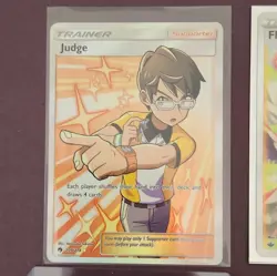 Pokemon Trainer Supporter Full Art Holo Lot (4) Judge, Flannery, Giovanni - Image 4