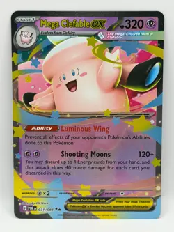 Mega Clefable ex 031/088 Perfect Order NM Double Rare Holo Pokemon TCG - Image 1
