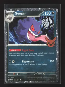 Pokemon Trick or Trade #057/091 Holo Rare,Holo Gengar (Cosmos Holo) - Image 1