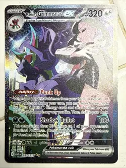 Pokemon TCG Marnie's Grimmsnarl ex 287/217 Special Illustration Rare Holo 320 H… - Image 1