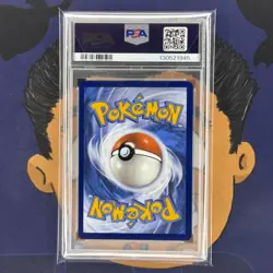 PSA 9 MINT 2025 Pokemon Destined Rivals TEAM ROCKET'S WOBBUFFET #203 ETB Promo - Image 3