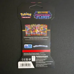 Pokemon TCG Mega Evolution Phantasmal Flames Sleeved Booster Pack - Image 2