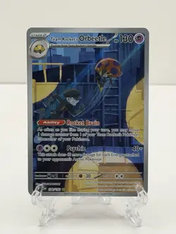 🔥Pokemon TCG-Team Rocket's Orbeetle-198/182-Sv10: Destined Rivals-Holo-M/NM!🔥 - Image 1