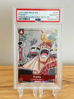 PSA 10 ~ One Piece Premium Card Collection 25th Anniversary ST01-010 FRANKY - Image 4
