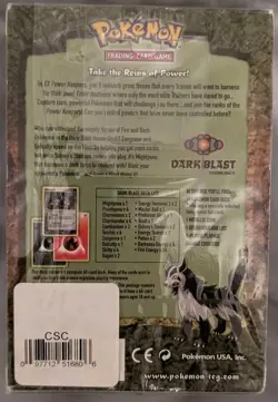 Pokemon EX Power Keepers Dark Blast Theme Deck [Sealed 2007 Deck] Mightyena Card - Image 2