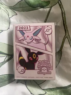 2023 Pokemon European International Championships 65 Card Sleeves EUIC Nintendo - Image 1