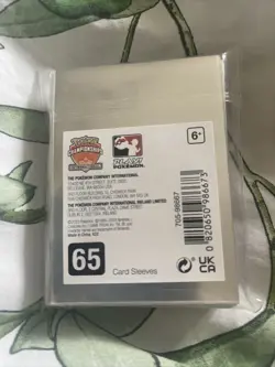 2023 Pokemon European International Championships 65 Card Sleeves EUIC Nintendo - Image 2
