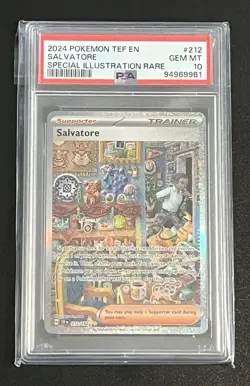 Pokemon TCG Salvatore Card 212/162 SV05: Temporal Forces - Image 1