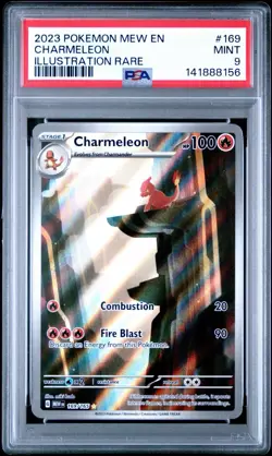 Charmeleon #169 PSA 9 Mint Holo Illustration Rare 151 Pokemon Card Fresh 🔥🔥 - Image 1