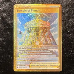 Pokemon Temple of Sinnoh Secret Rare Full Art Holo Trainer Card 214/189 Swsh10 - Image 2