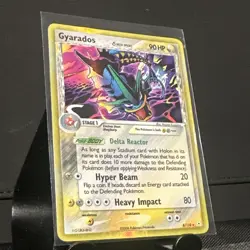 Pokemon Gyarados Delta Species Rare 8/110 90HP English 2006 Card - Played - Image 3