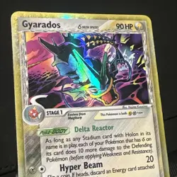 Pokemon Gyarados Delta Species Rare 8/110 90HP English 2006 Card - Played - Image 5
