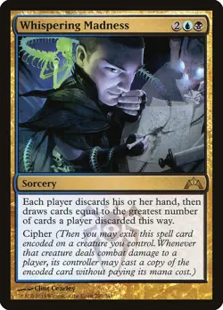 MTG - Whispering Madness - Gatecrash - X1 - (LP) - - Image 1