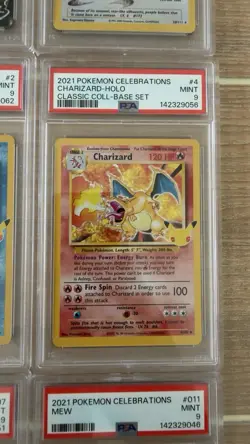 Pokemon Celebrations Graded 9 Slab BundleBundle PSA 9 Graded Cards - Image 2