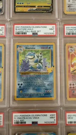 Pokemon Celebrations Graded 9 Slab BundleBundle PSA 9 Graded Cards - Image 3