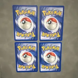 Pokemon TCG Team Rocket Card Lot Psyduck, Basic Pokemon, English, 4 Cards - Image 2