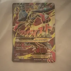 Pokemon M Lucario EX Mega Holo 220 HP Card 055A/111 Alternate Art English TCG - Image 1