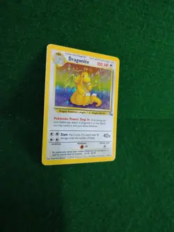 DRAGONITE 4/62 UNLIMITED CARD FOSSIL BASE SET 1999 HOLO TCG POKEMON RARE! - Image 2