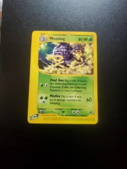 Weezing Expedition 2002 Non Holo Card 70/165 2002 Pokemon TCG - Image 1