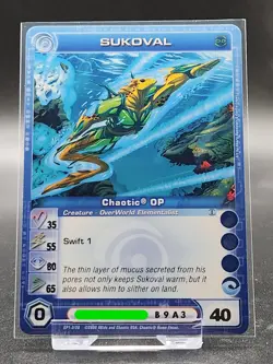 Chaotic Card : Sukoval Chaotic OP First Edition Creature - Image 1