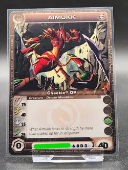 Chaotic Card : (Max E) Aimukk Chaotic OP First Edition Creature - Image 1