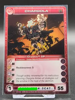 Chaotic Card : Chargola Chaotic OP First Edition Creature - Image 1