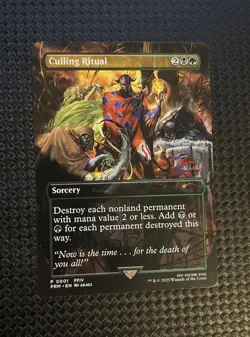 MTG Culling Ritual Promo Card Final Fantasy Normal - Image 1