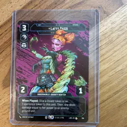 Star Wars Unlimited Latts Razzi Prestige Full Art Rare Unit Card EN 789 - Image 1