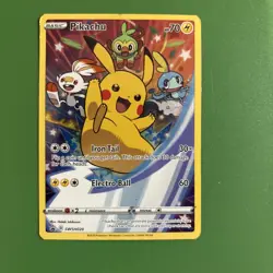 Pikachu SWSH020 SWSH: Sword & Shield Promo Cards Holo - Image 1