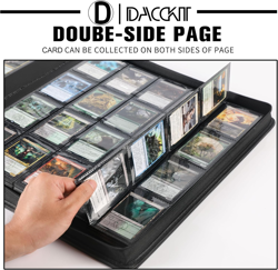 Premium 2000 Pocket Card Binder - 20 Pocket Trading Card Binder with Sleeves Fit - Image 4